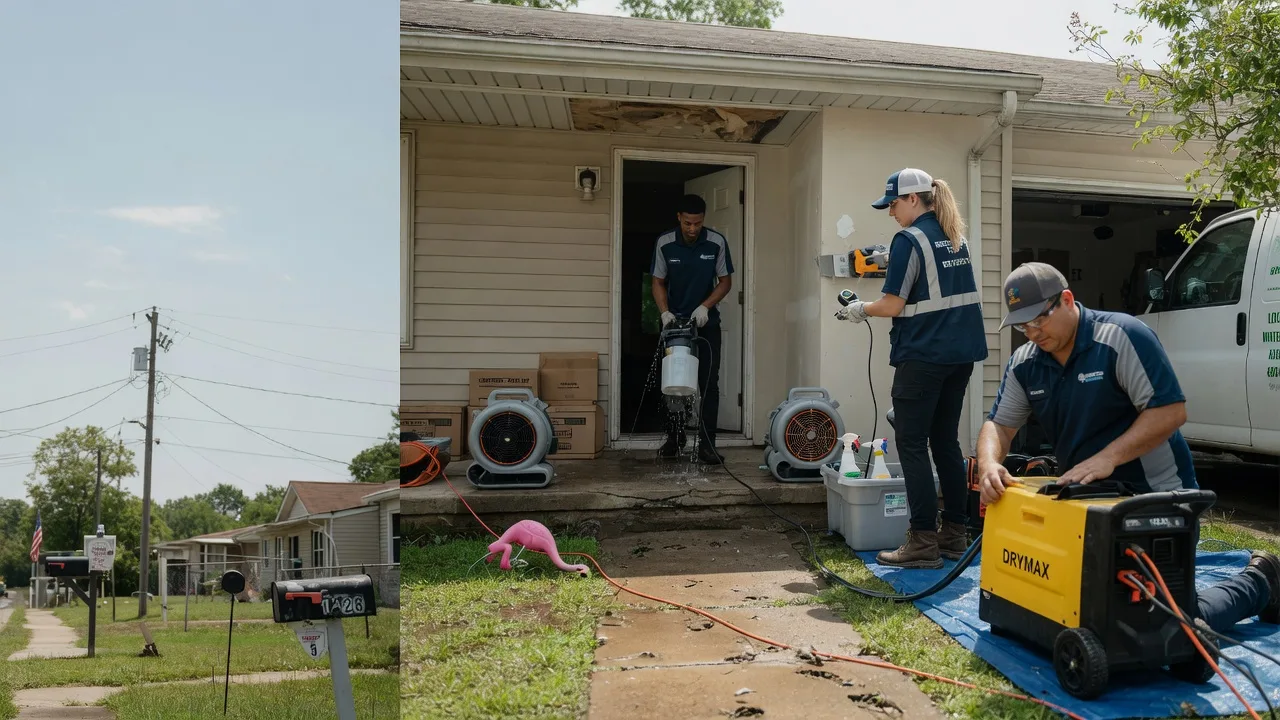 Storm Damage Water Removal in Hills, IA near me